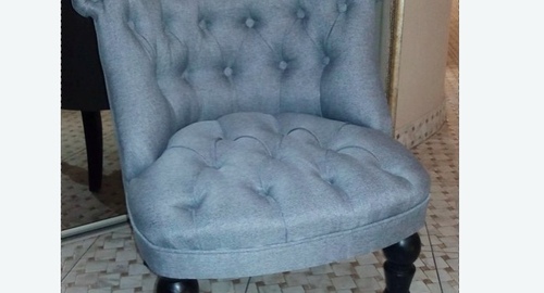 Обшивка стула на дому. Магадан